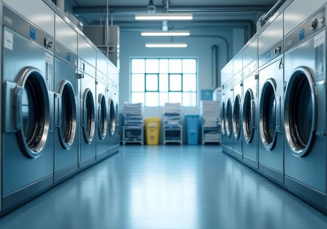 Industrial Laundry Setup
